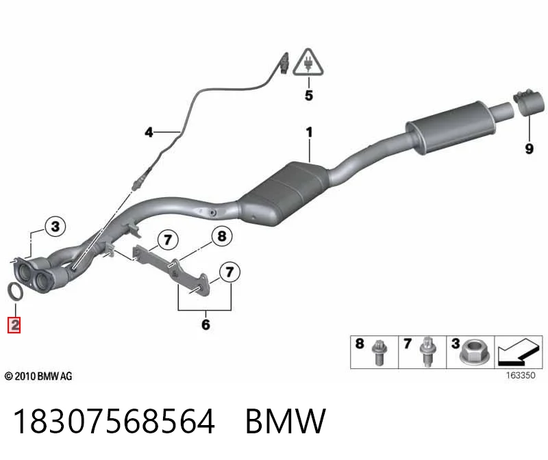 Comprar 82947 Walker Junta de escape