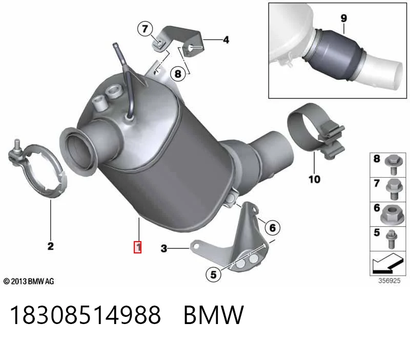 FAP BMW 5  (F10)