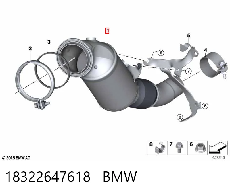 Comprar Catalizador BMW 3 G20, G80, G28 a bajo precio