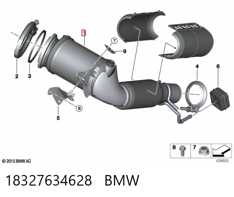 Catalizador para Mini Cooper F55