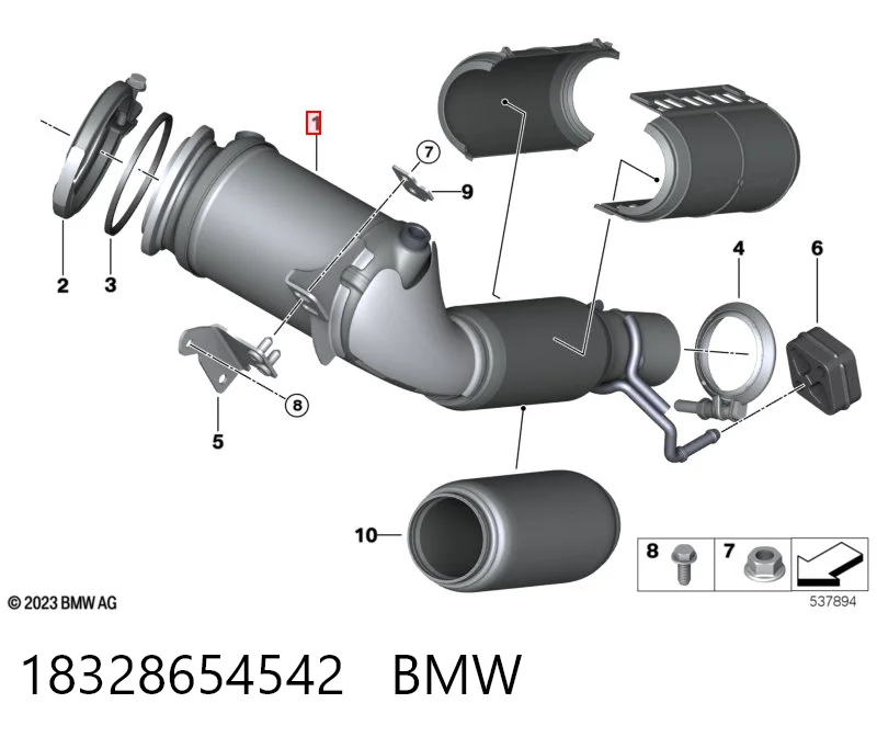 Comprar Catalizador BMW 1  F40 a bajo precio