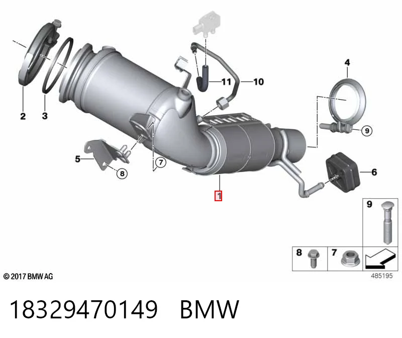 Convertidor catalítico BMW X2  desde 685,25 €