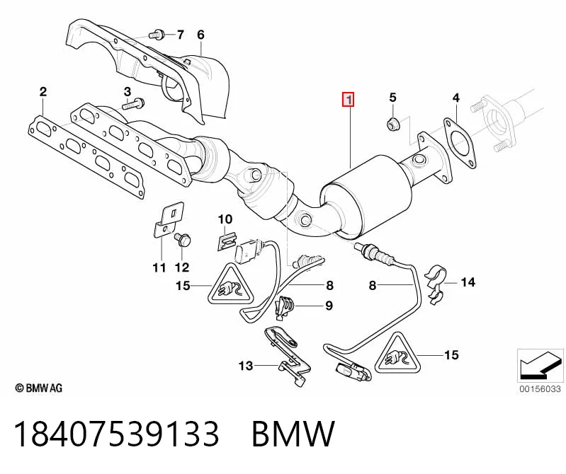 Comprar Colector de escape Mini Cooper  R50, R53 a bajo precio