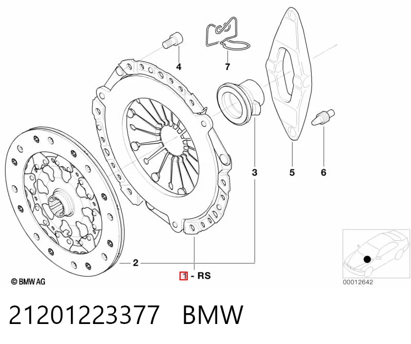 Kit de embrague BMW 5  familiar comprar en España
