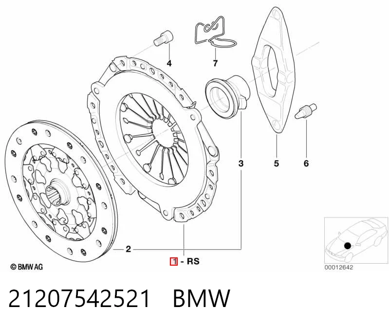 21207542521 BMW