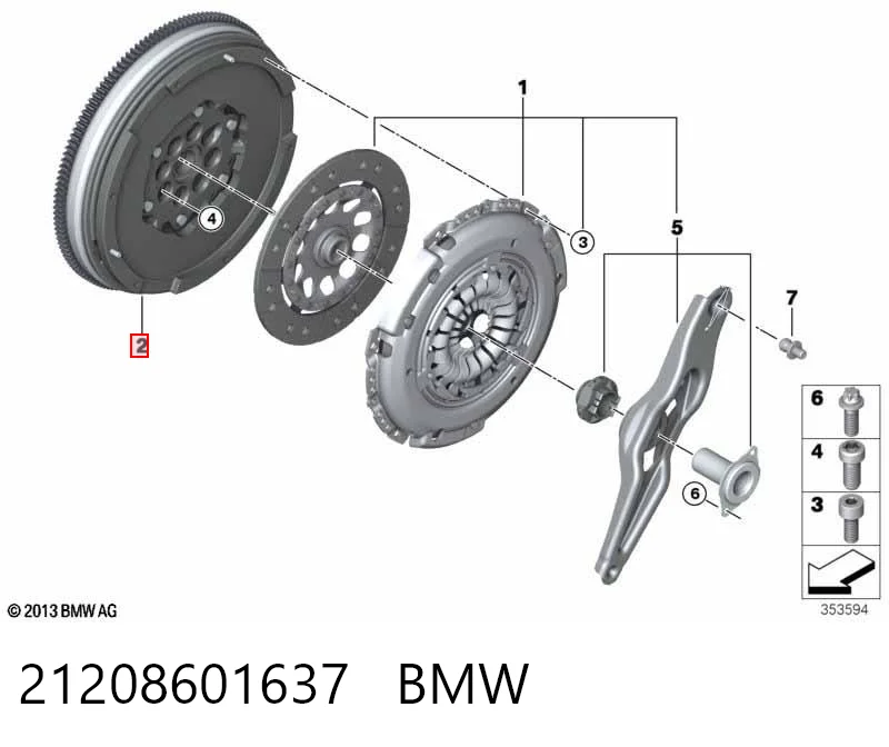 Volante de motor BMW 2  (2014-2022)