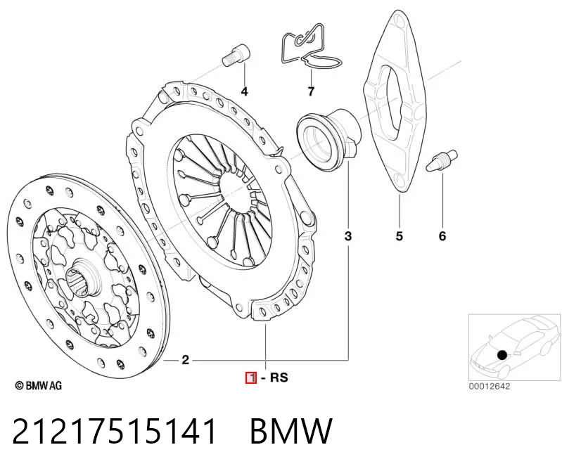 21217515141 BMW