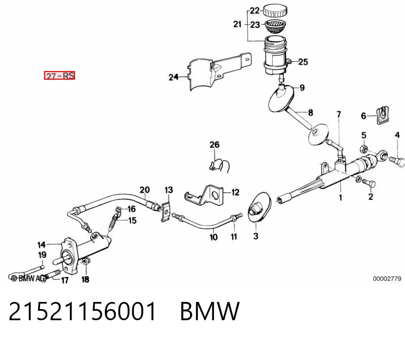 Comprar Juego de reparación del cilindro maestro de embrague BMW 3  E30 a bajo precio