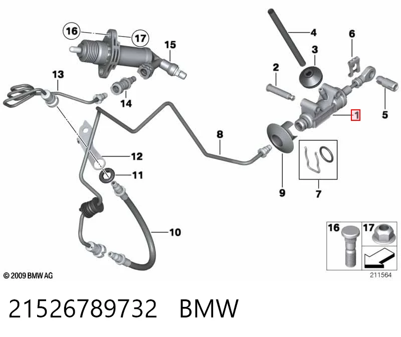 Comprar 5750033 Kamoka Cilindro maestro de embrague
