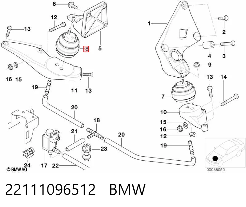 22111096512 BMW