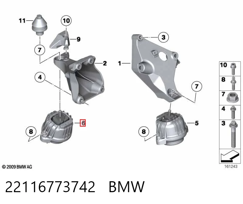22116773742 BMW