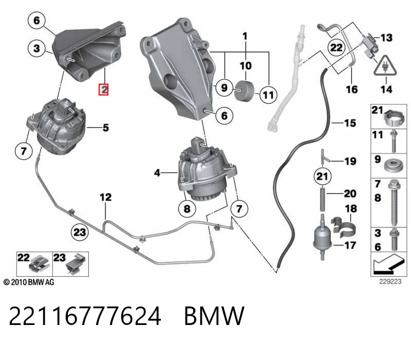 22116777624 BMW
