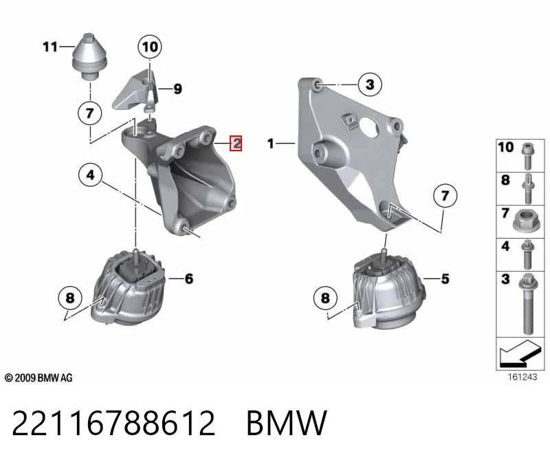 22116788612 BMW