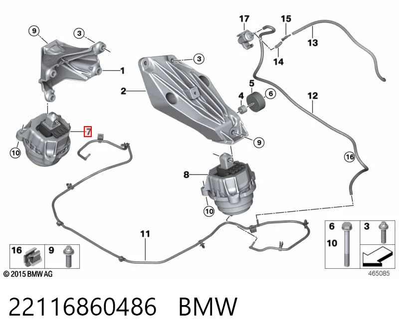 22116860486 BMW