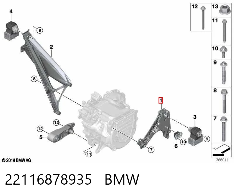 22116878935 BMW