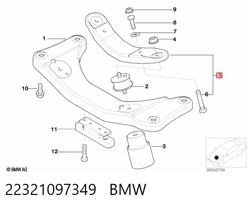 22321097349 BMW