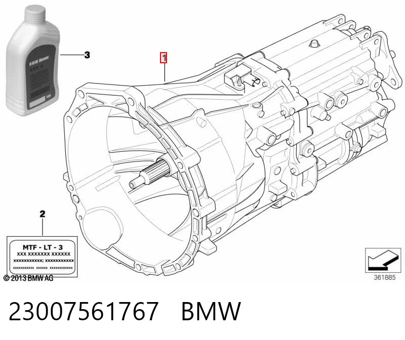 Caja de cambios mecánica BMW X1 SUV (E84) (2009 - 2015) precio, desde 450,12 EUR