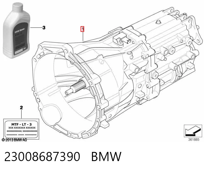 23008687390 BMW