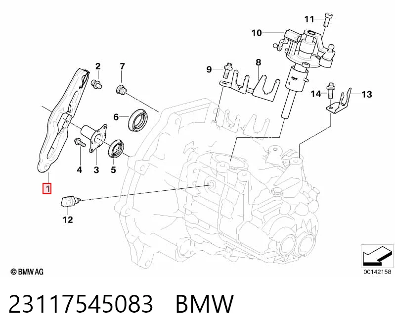 Comprar Horquilla de embrague Mini Cooper  R50, R53 a bajo precio