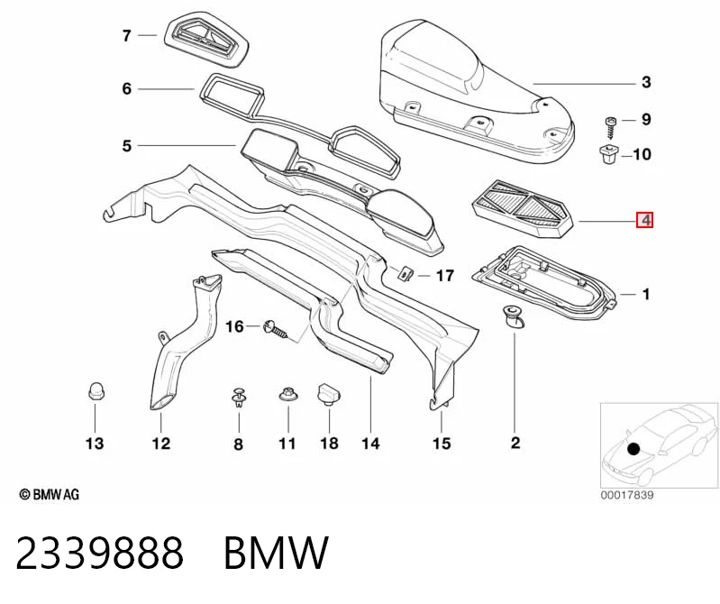 Comprar Filtro de aire del habitáculo 7  E38
