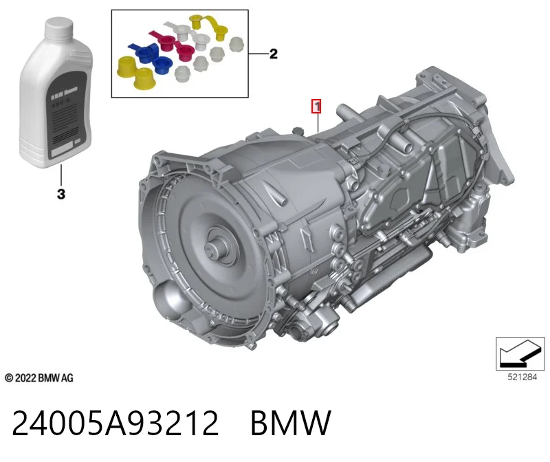 Comprar Transmisión automática ensamblada BMW X5 G05, F95 a bajo precio