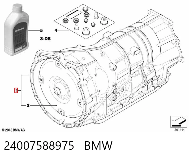 Transmisión automática para BMW X5  E70