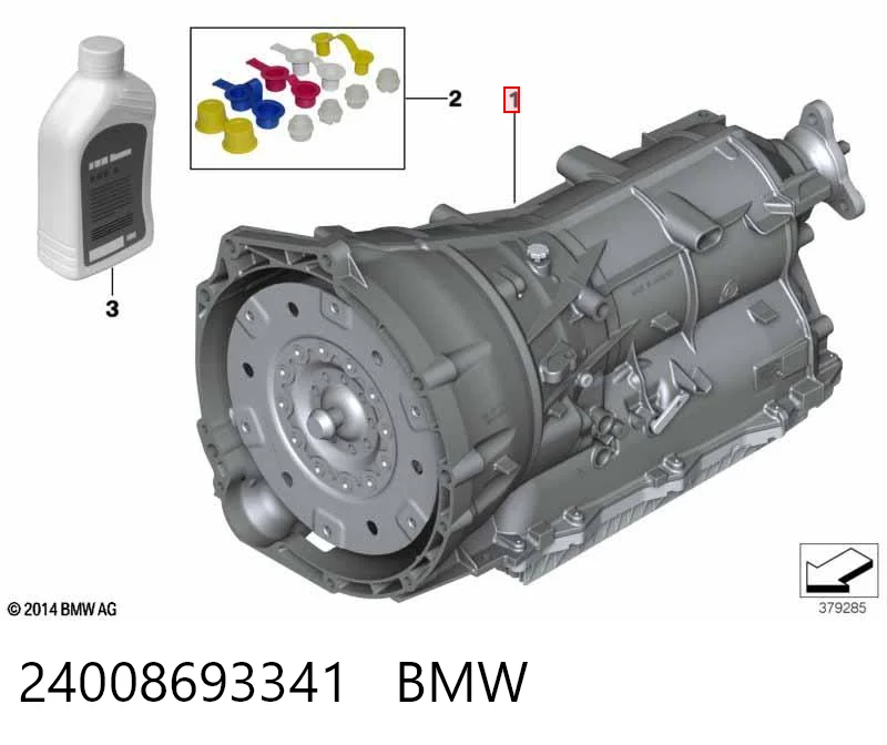Transmisión automática para BMW 5  F10