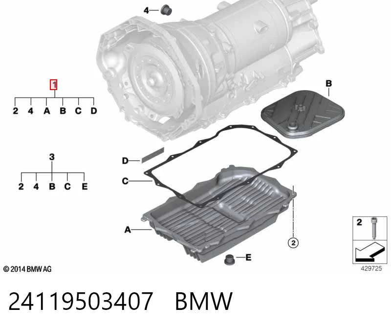 24119503407 BMW