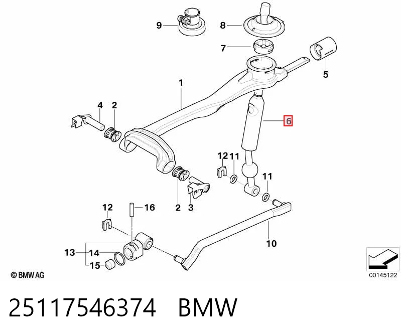 Comprar Palanca de cambios BMW 5 E60 a bajo precio