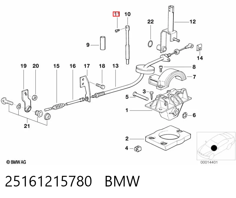 25161215780 BMW