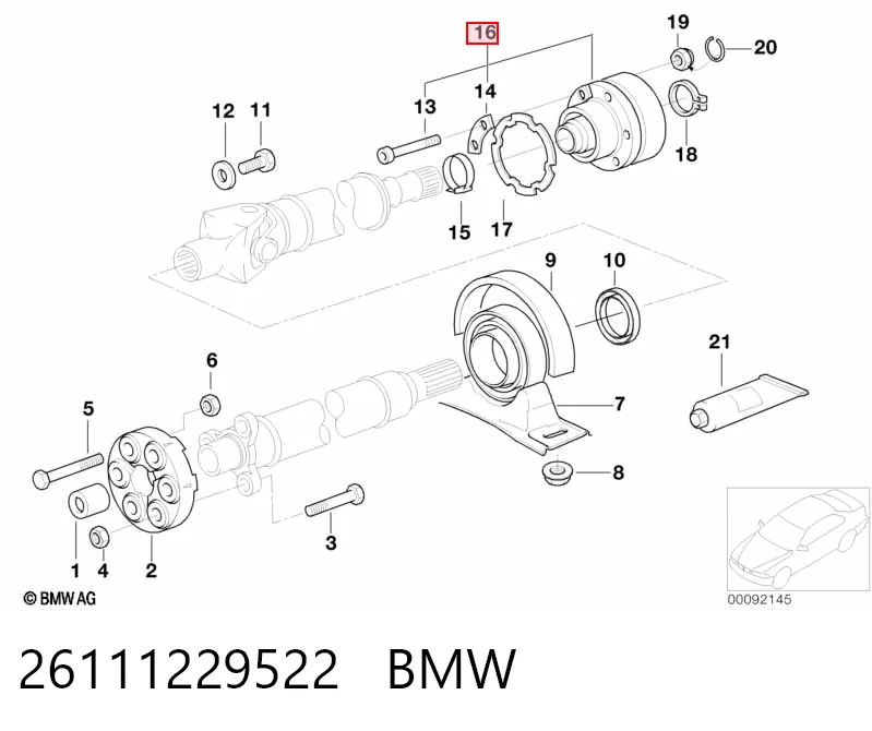 26111229522 BMW