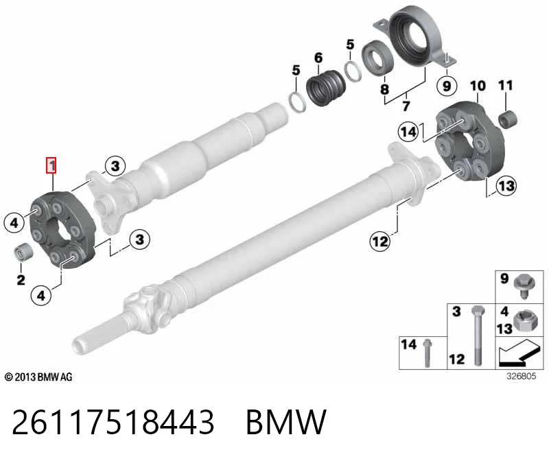 26117518443 BMW