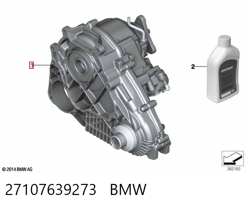 27107639273 BMW Caja de transferencia