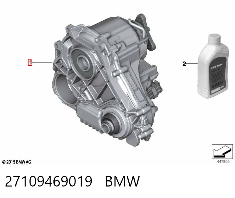 Caja de transferencia para BMW 3  G20, G80, G28