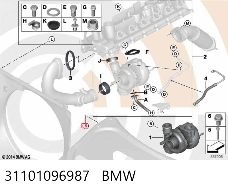 31101096987 BMW