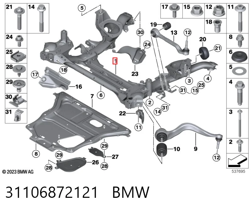 31106872121 BMW