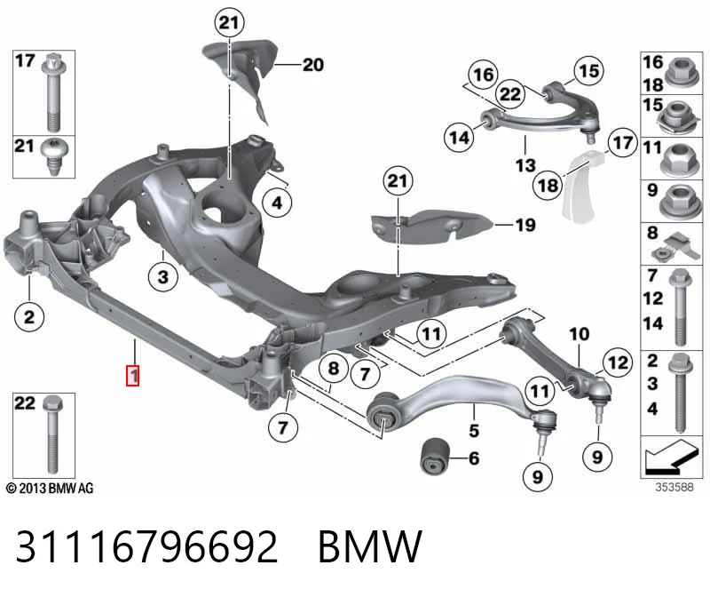 31116796692 BMW