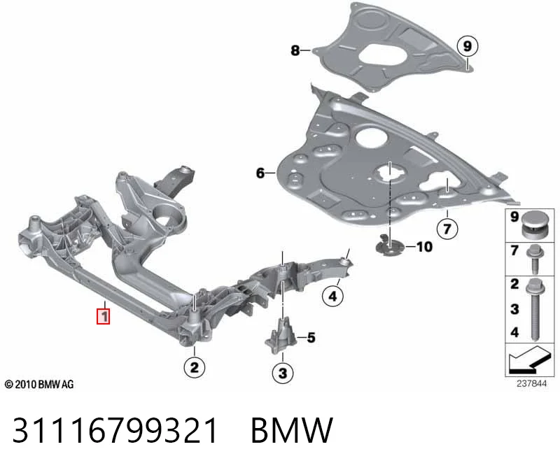 31116799321 BMW