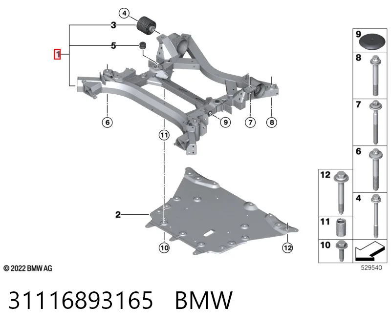 31116893165 BMW