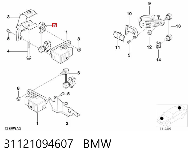 31121094607 BMW