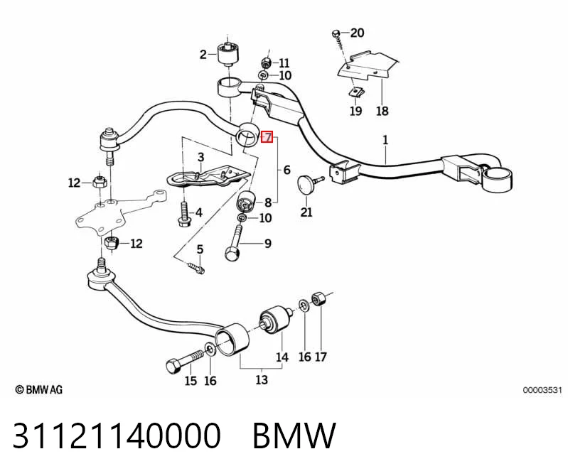 31121140000 BMW