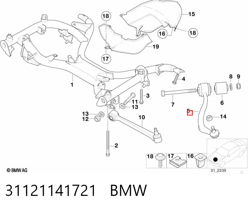 31121141721 BMW