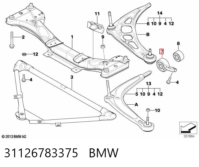31126783375 BMW