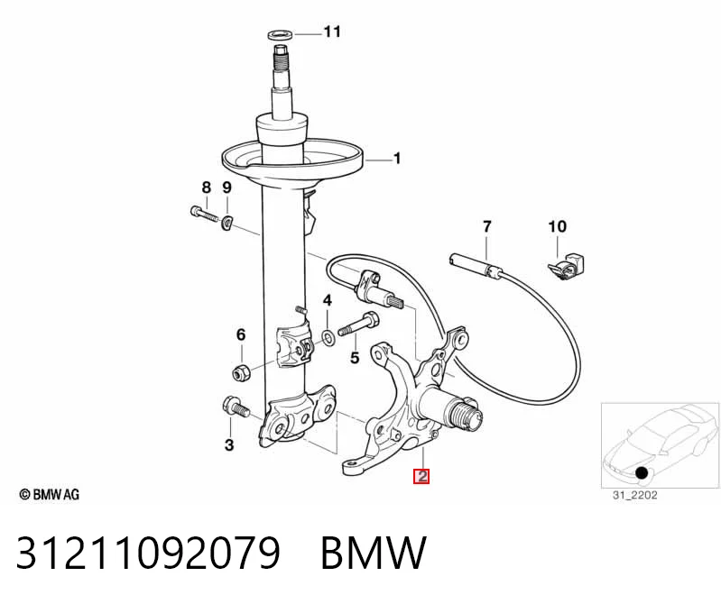 31211092079 BMW