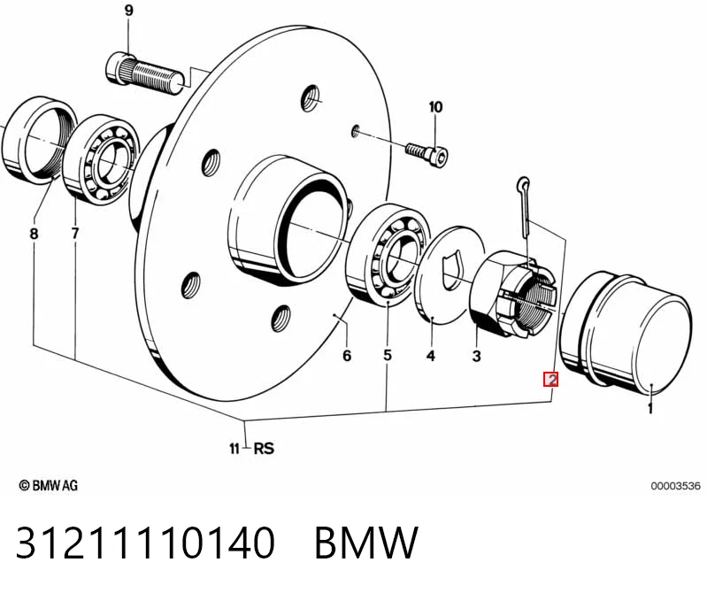 31211110140 BMW