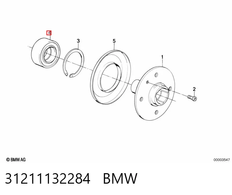 Comprar Cojinete de rueda delantera BMW 3  E30 a bajo precio