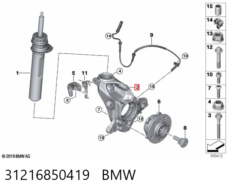 31216850419 BMW