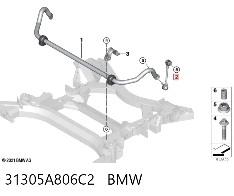 31305A806C2 BMW