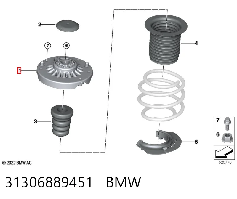31306889451 BMW