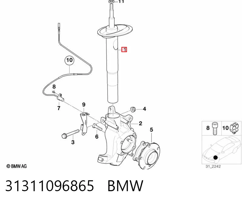 31311096865 BMW